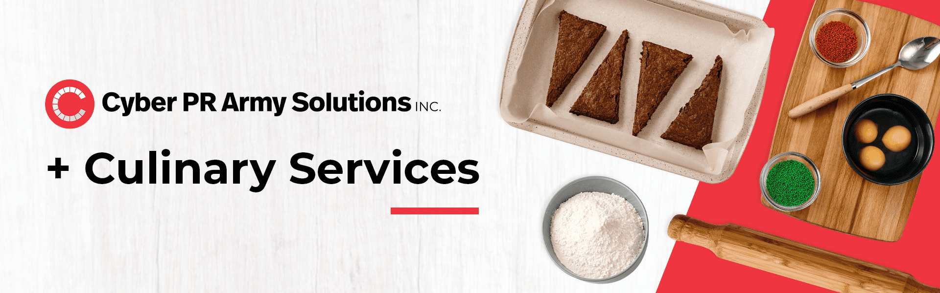 Culinary Services specialism header graphic