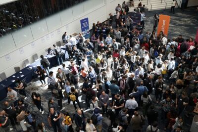Busy trade show floor in Atlantic Canada