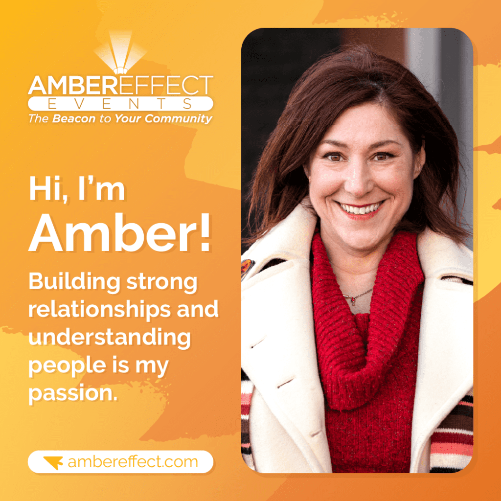 Client post for Amber Effect Events