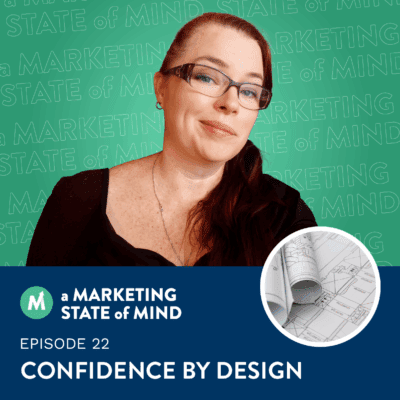Episode 22 Confidence By Design with headshot of Lynn